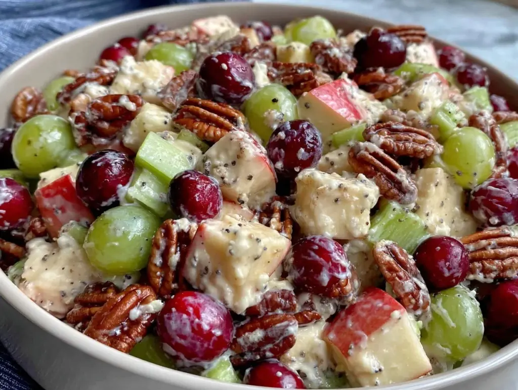 Autumn harvest fruit salad - featured image