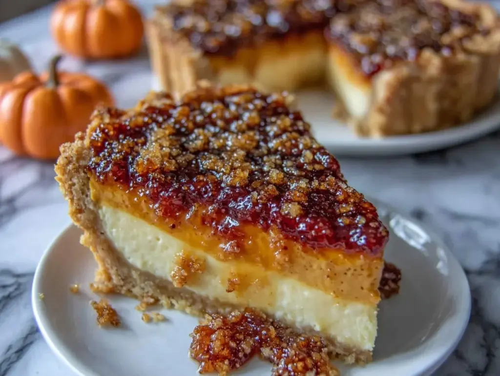 bourbon pumpkin pie - featured image
