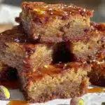brown butter cookie bars - featured image