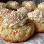 cake batter cookies - featured image