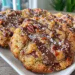 chewy cowboy cookies - featured image