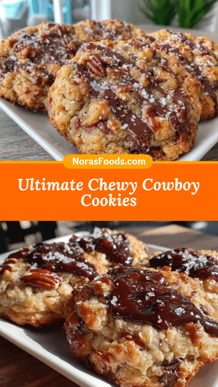 chewy cowboy cookies recipe