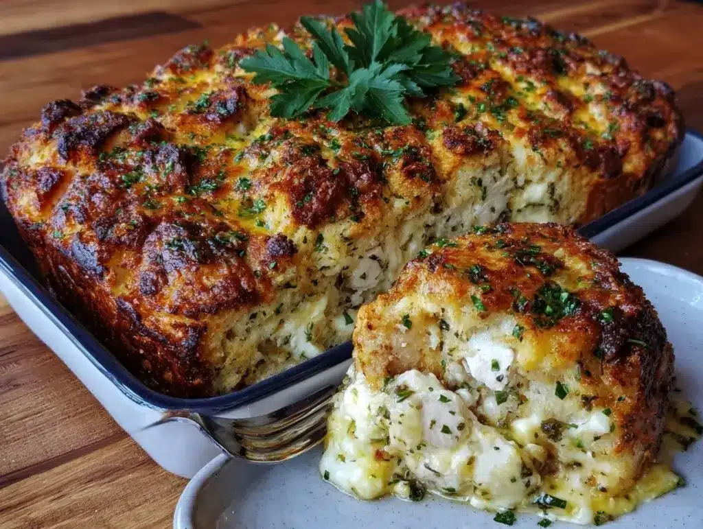 Chicken and Stuffing Casserole - featured image