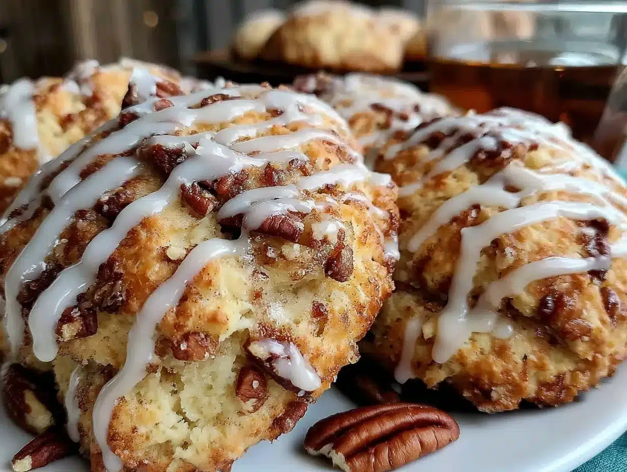 cinnamon bun scones preparation steps