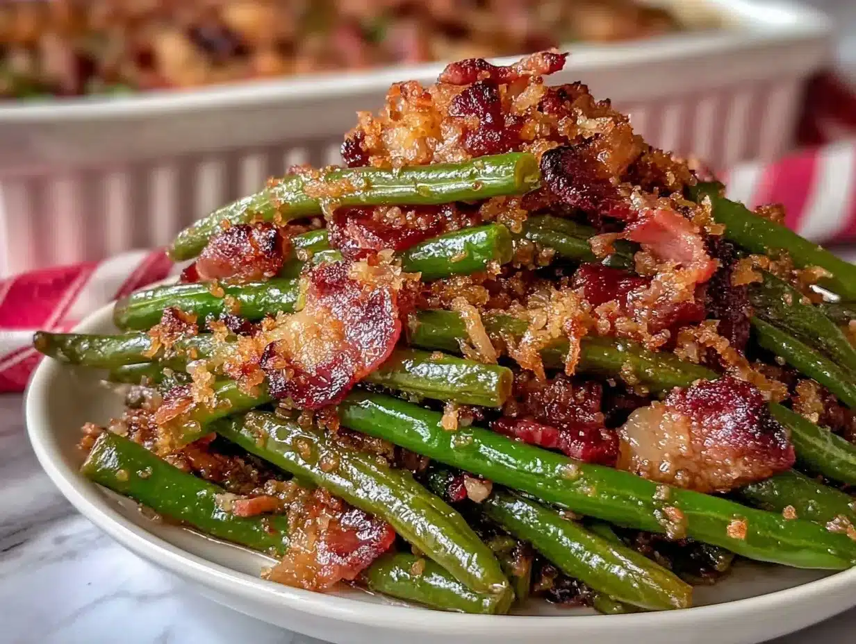 crack green beans preparation steps