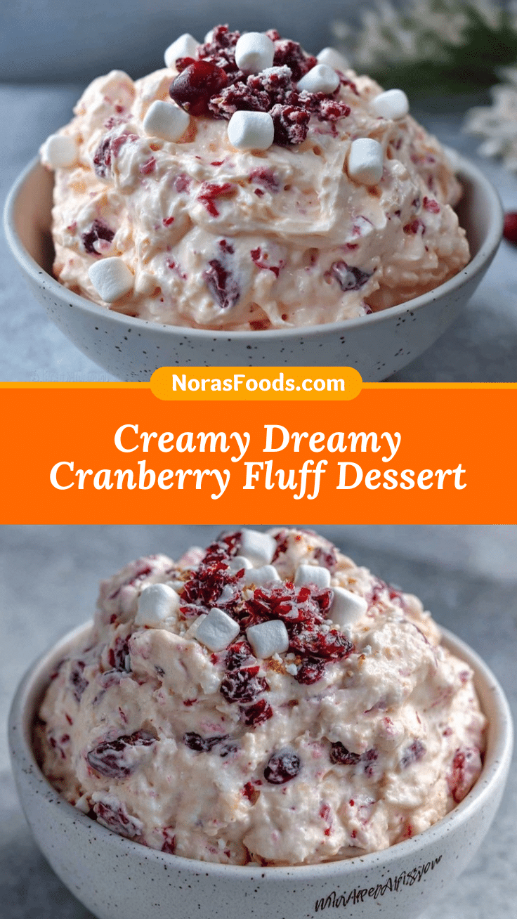 cranberry fluff salad recipe