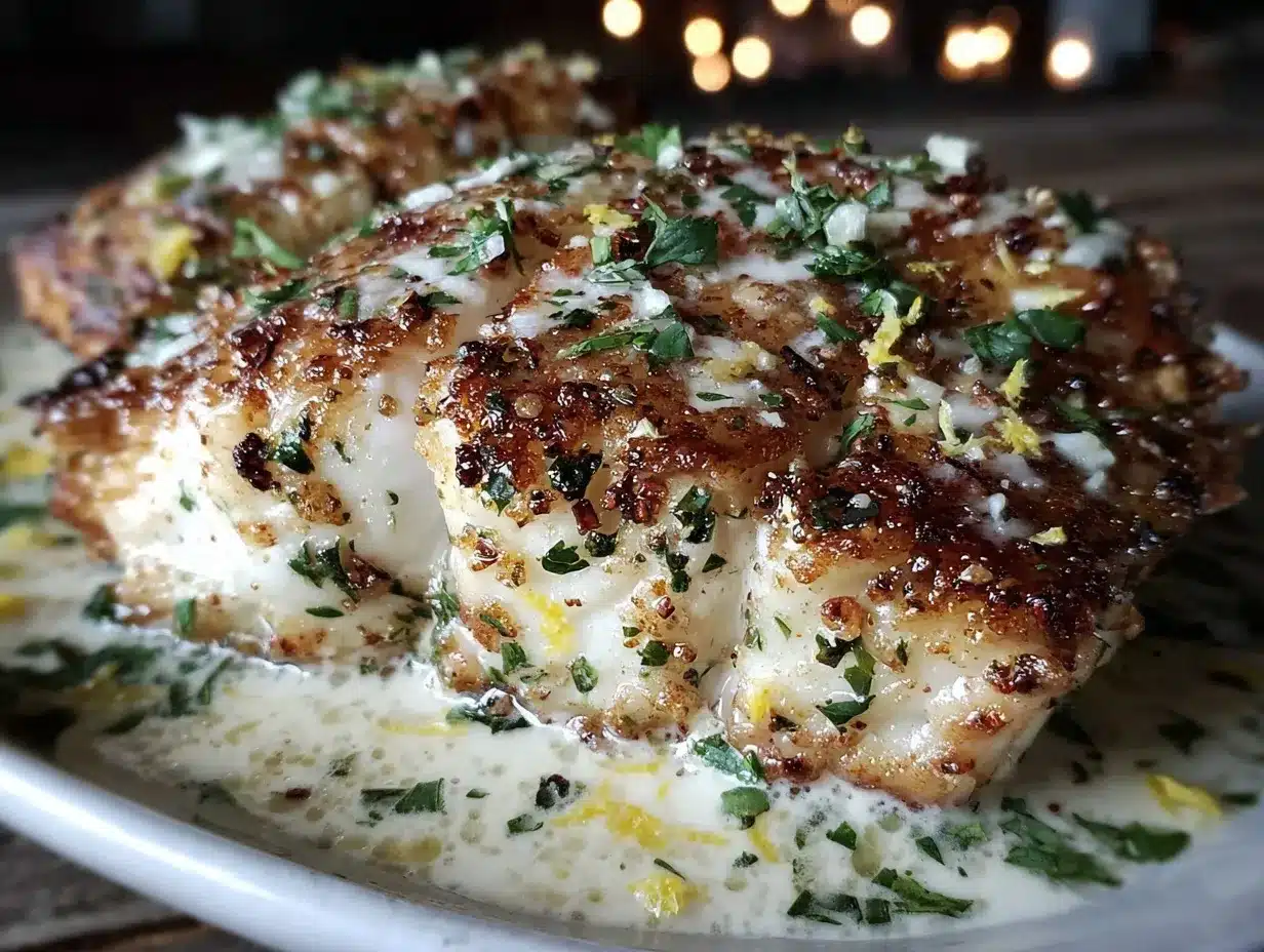 creamy baked cod preparation steps