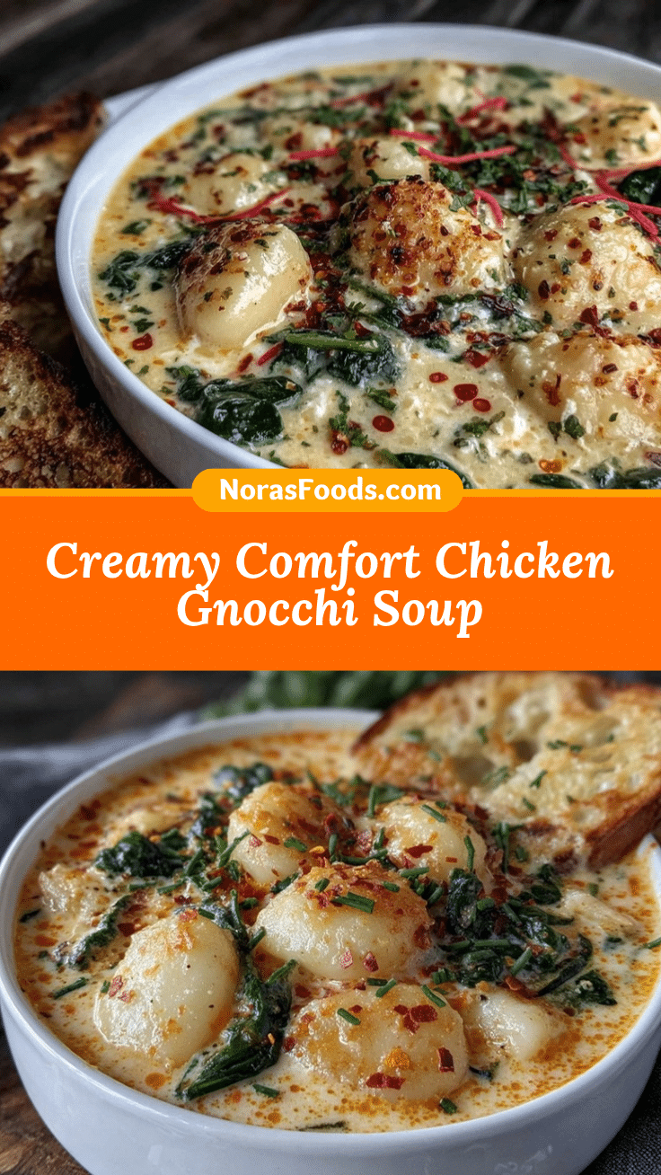 creamy chicken gnocchi soup recipe
