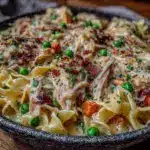 Creamy Chicken Pot Pie Noodles - featured image