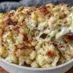 creamy crockpot mac and cheese - featured image