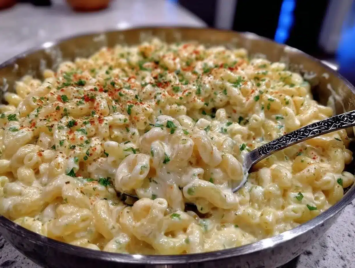 creamy homemade mac and cheese preparation steps