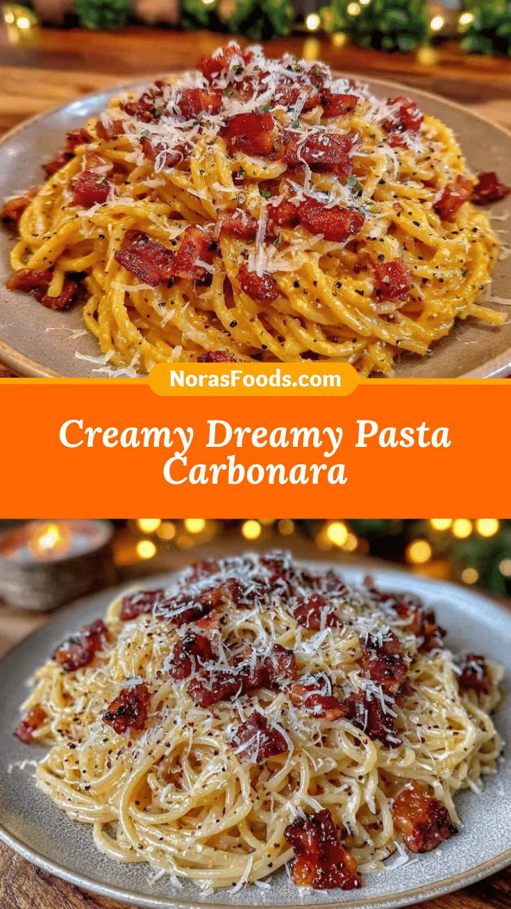 creamy pasta carbonara recipe