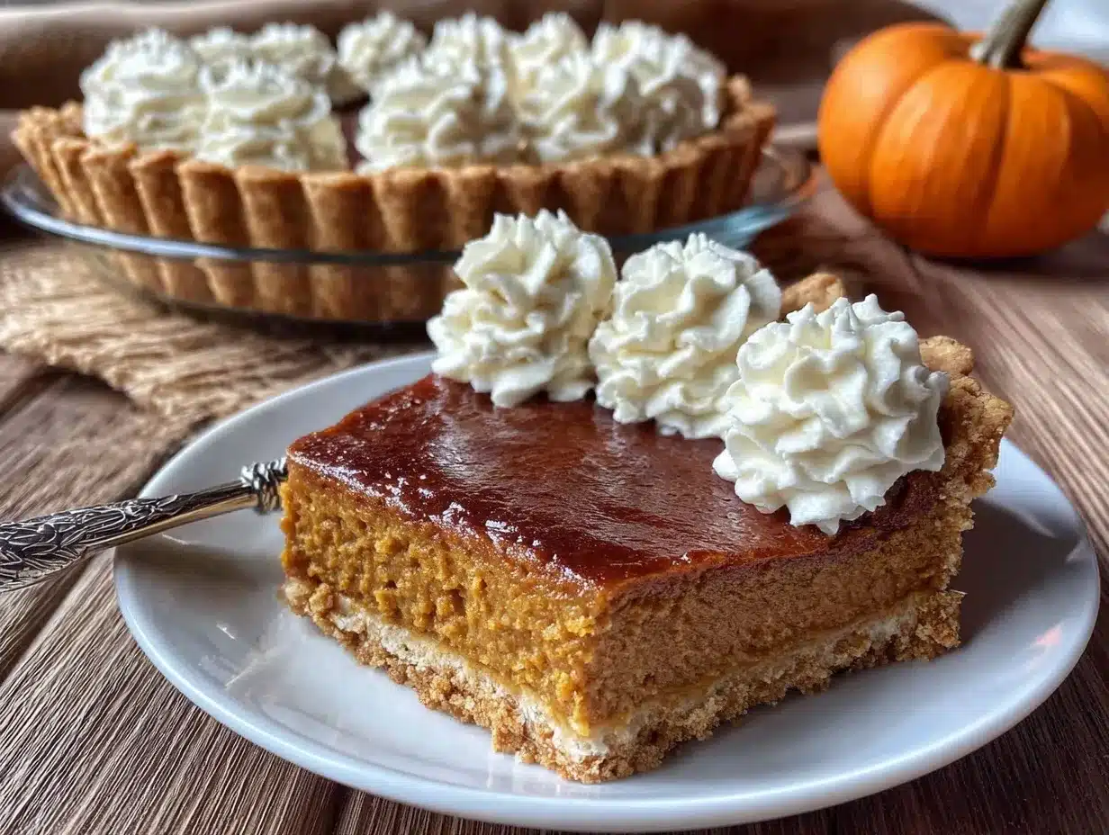 creamy pumpkin pie preparation steps
