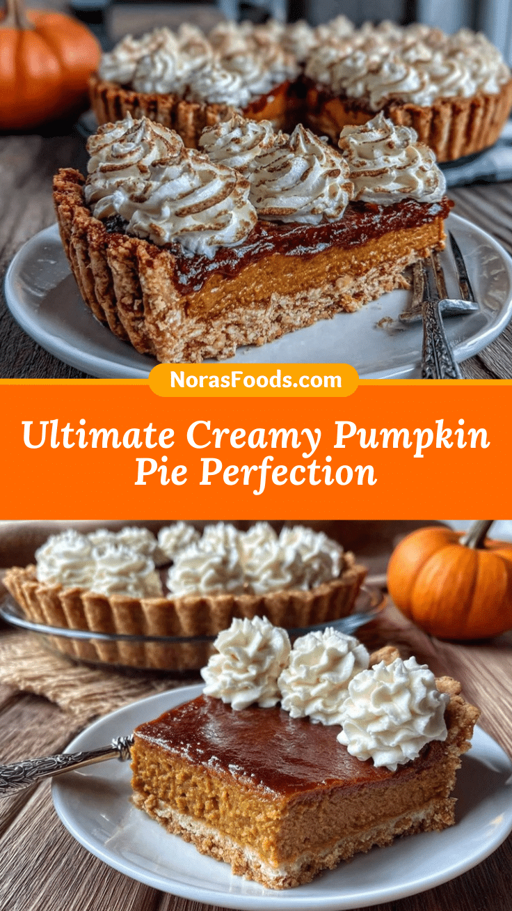 creamy pumpkin pie recipe