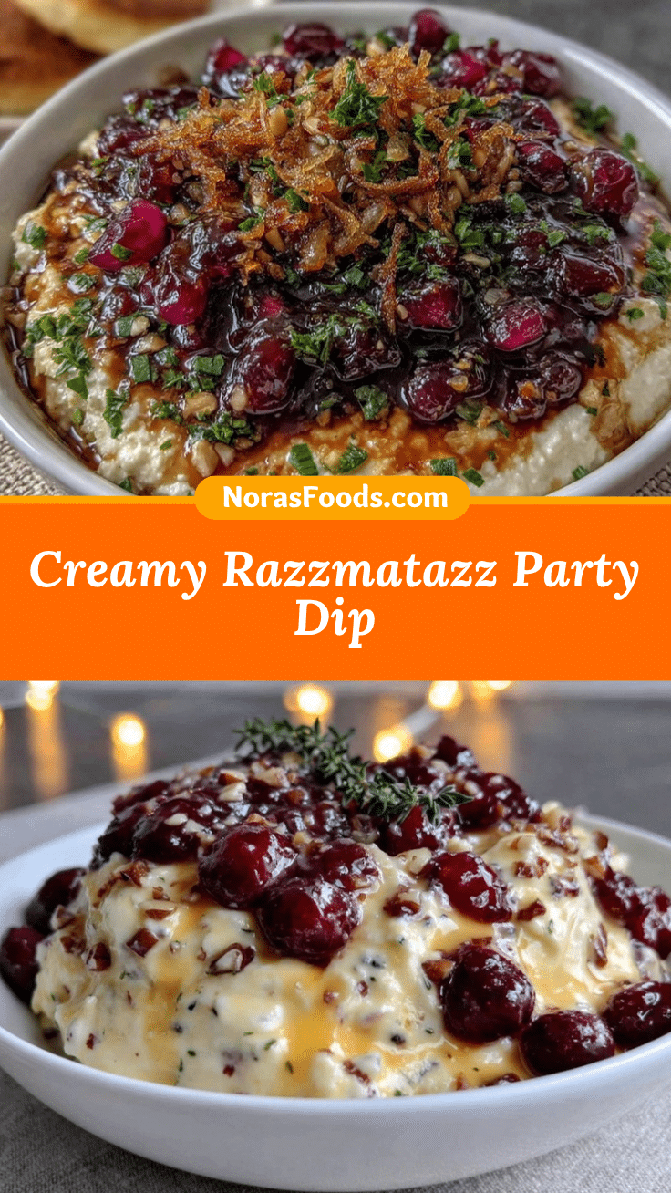 Creamy Razzmatazz Dip recipe