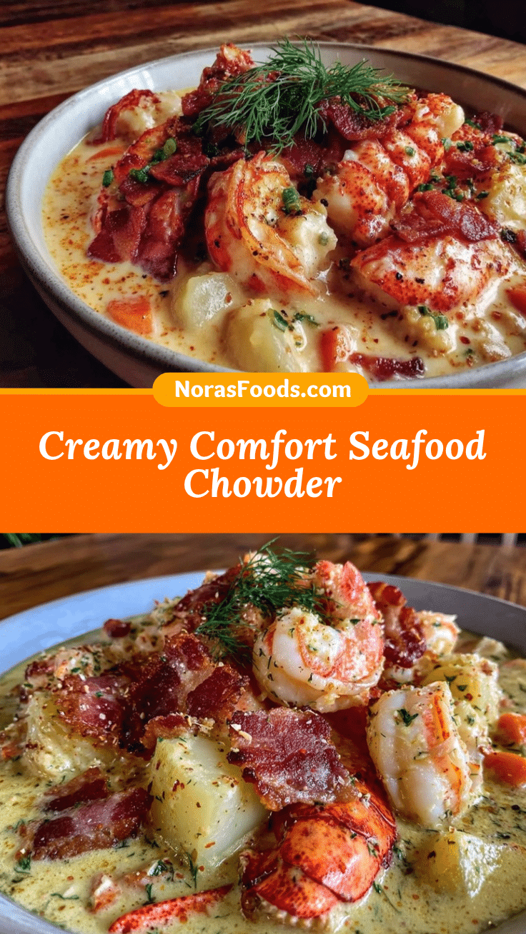 creamy seafood chowder recipe