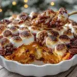 creamy sweet potato casserole - featured image