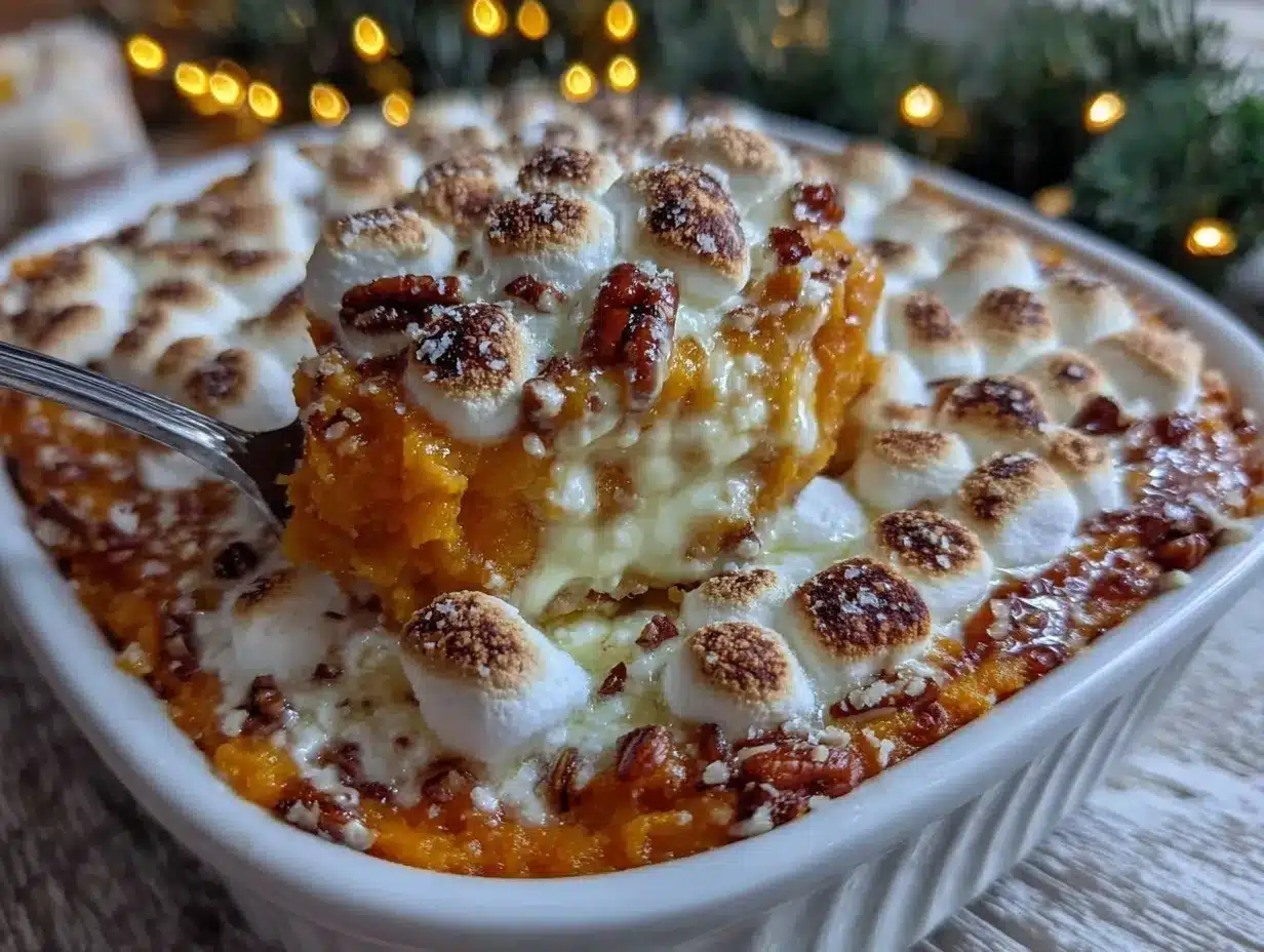 creamy sweet potato casserole preparation steps