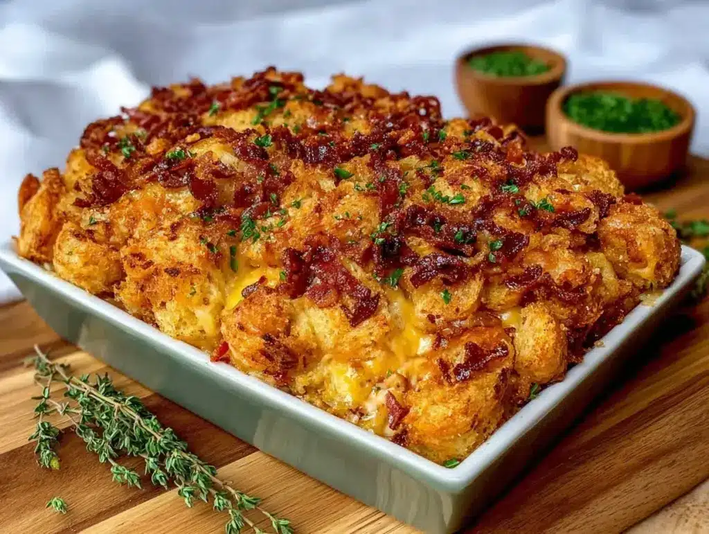 creamy Swiss chicken casserole - featured image