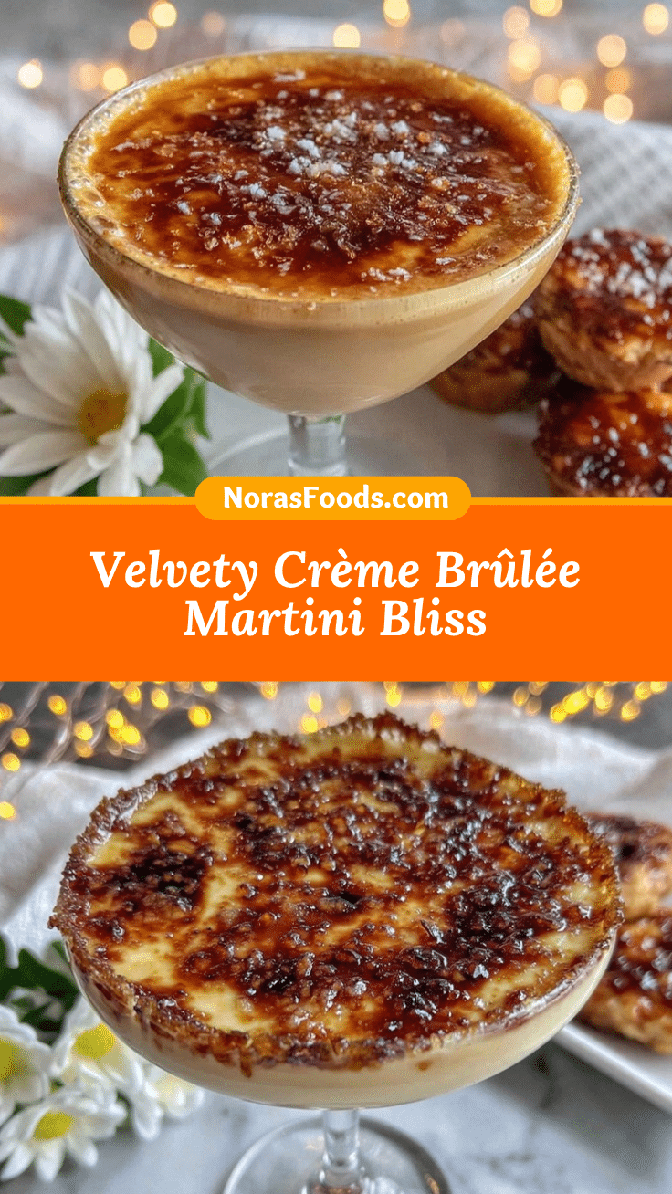 Crème Brûlée Martini recipe