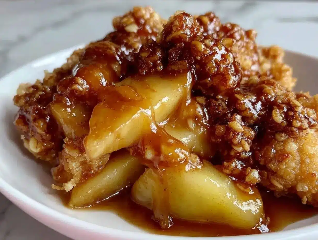 crispy apple crisp recipe preparation steps