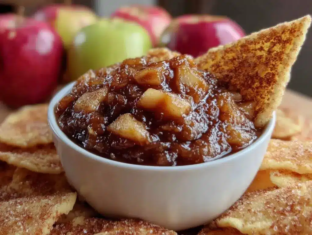 Crispy Apple Pie Salsa - featured image