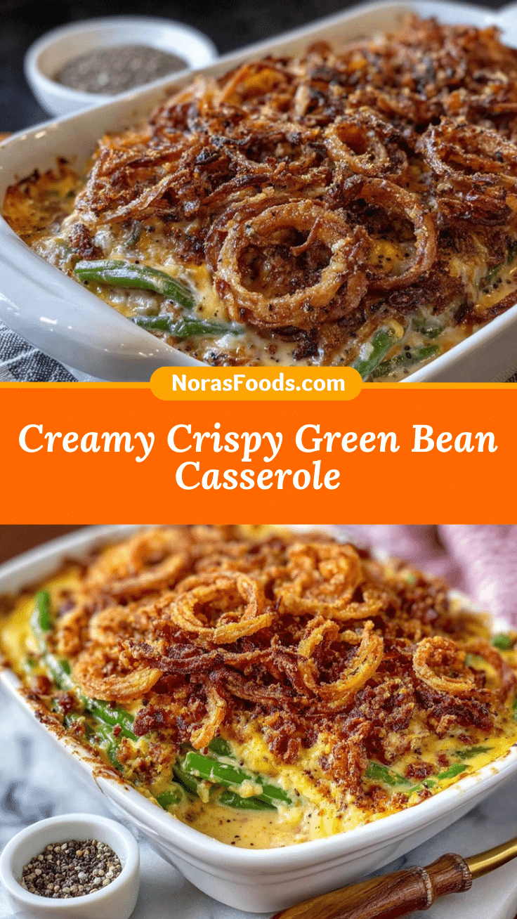 crispy French’s green bean casserole recipe