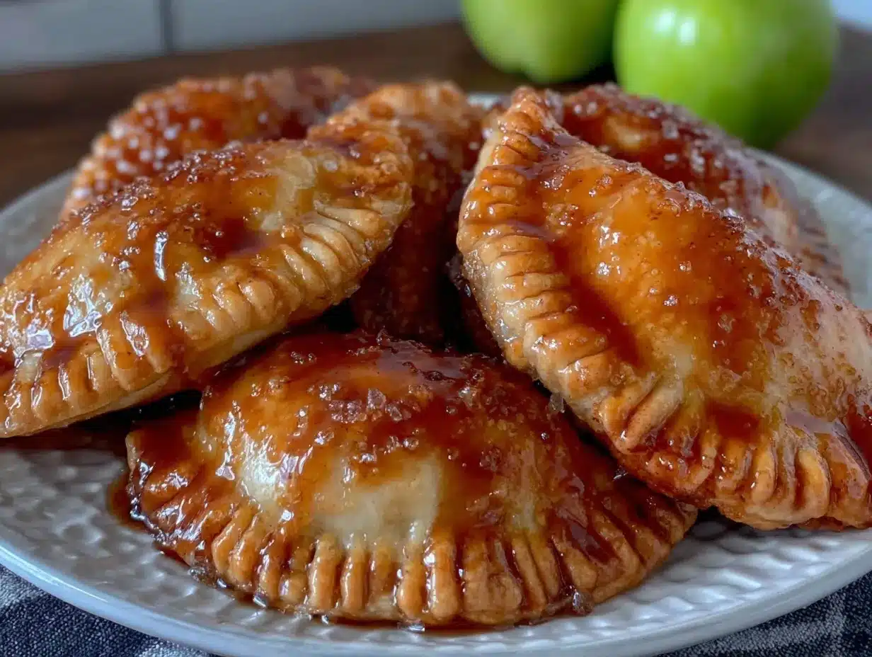crispy fried apple pies preparation steps