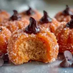 crispy pumpkin cheesecake truffles - featured image