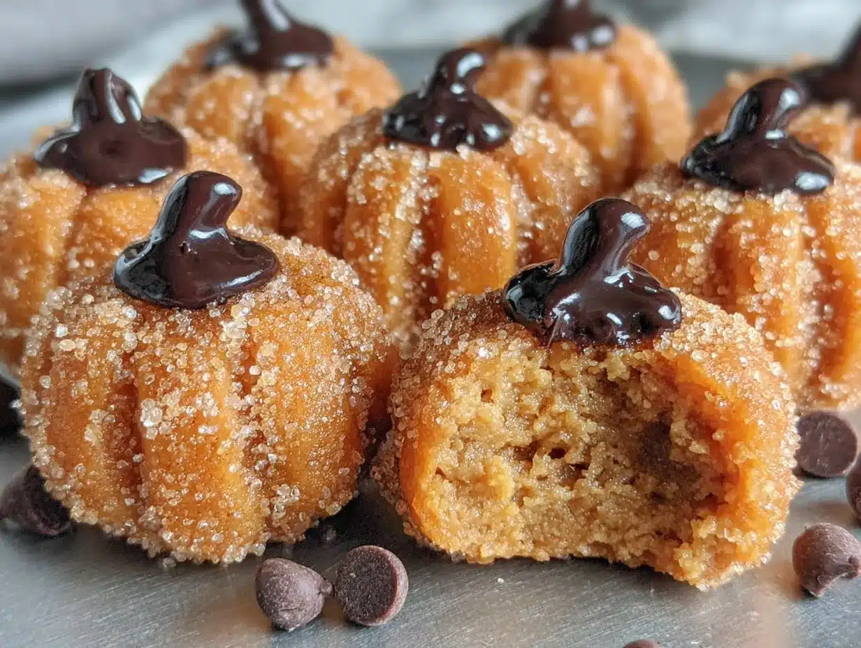 crispy pumpkin cheesecake truffles preparation steps