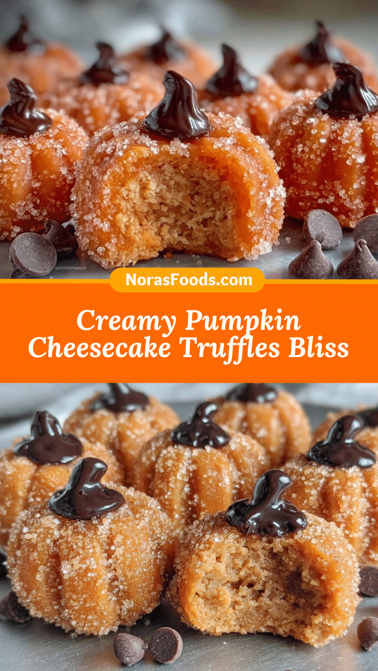 crispy pumpkin cheesecake truffles recipe