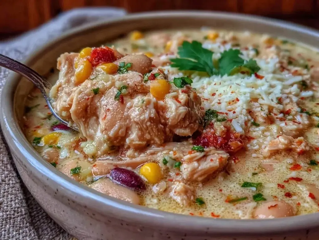 Crockpot White Chicken Chili - featured image