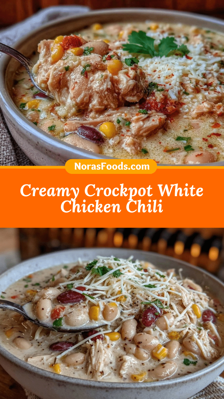 Crockpot White Chicken Chili recipe