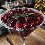 festive Christmas cocktail drinks - featured image