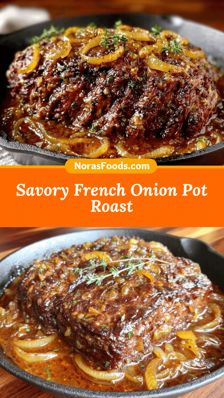 French Onion Pot Roast recipe