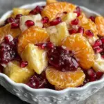 fresh winter fruit salad - featured image