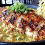 garlic chicken ramen - featured image