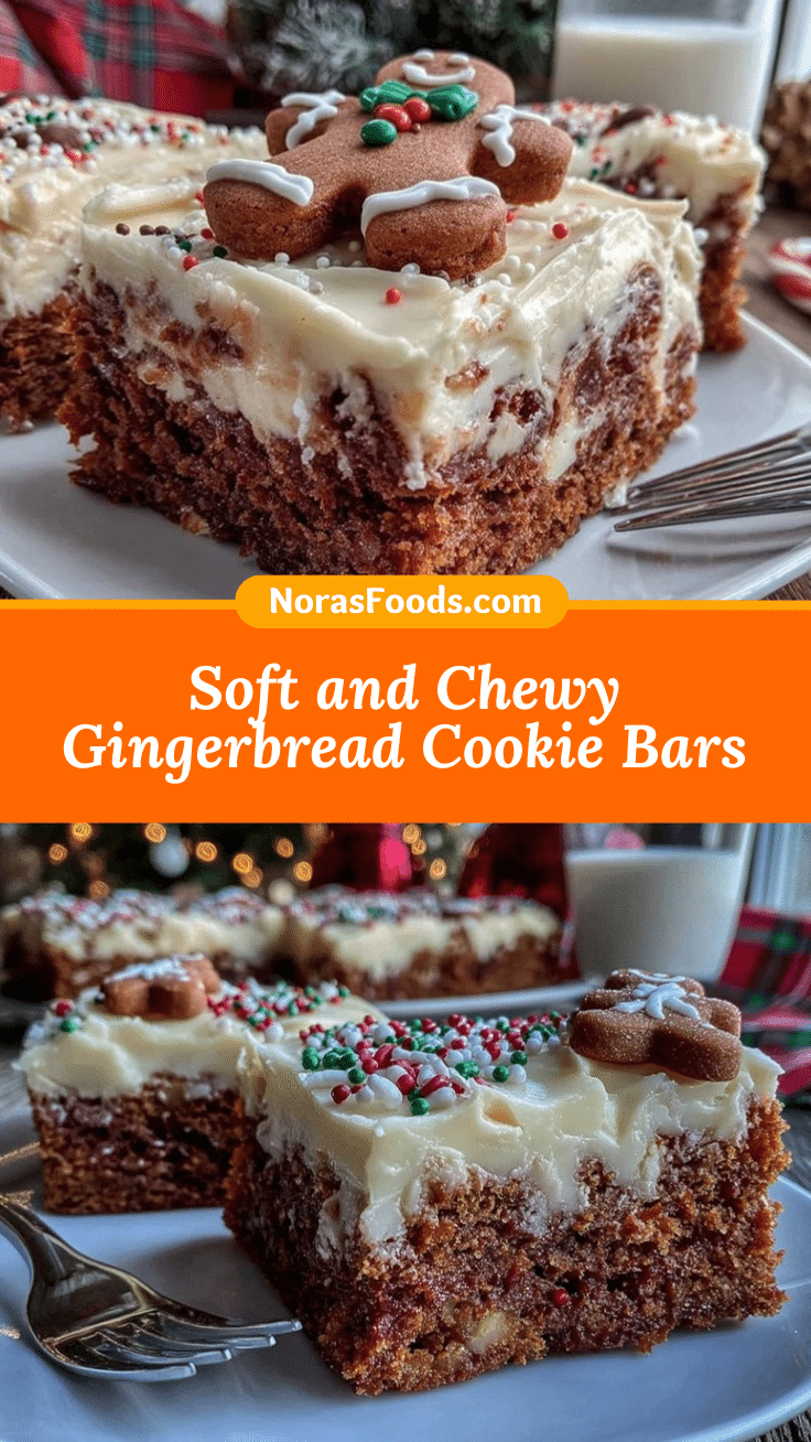 gingerbread cookie bars recipe