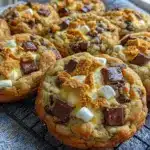 Gooey Smores Cookies - featured image