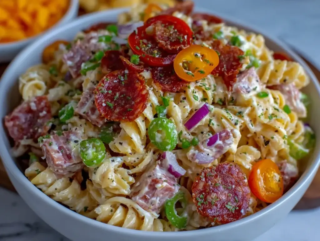 Grinder Pasta Salad Bowl - featured image