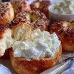 healthy almond flour bagels - featured image