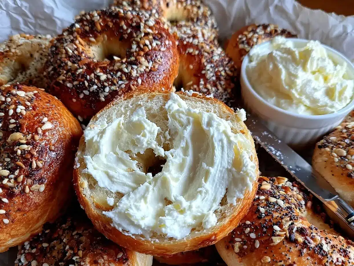 healthy almond flour bagels preparation steps