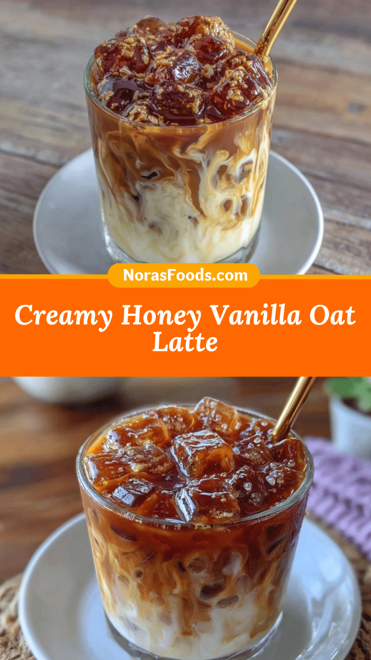 honey vanilla oat milk iced latte recipe