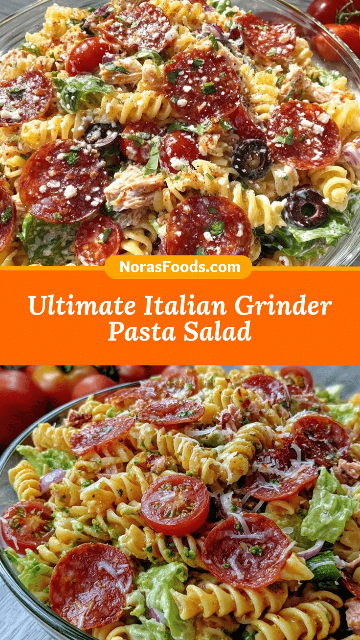 Italian Grinder Pasta Salad recipe