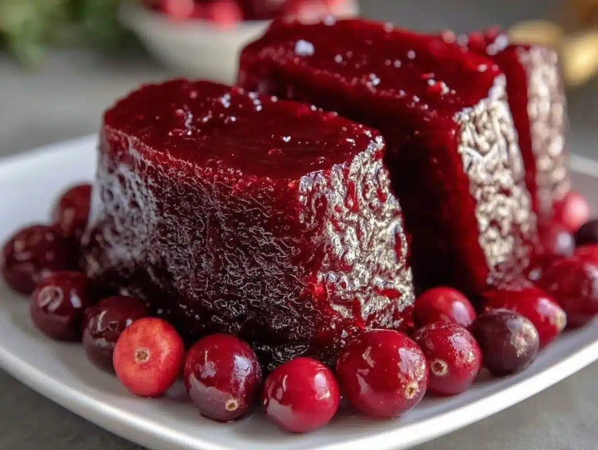 jellied cranberry sauce preparation steps