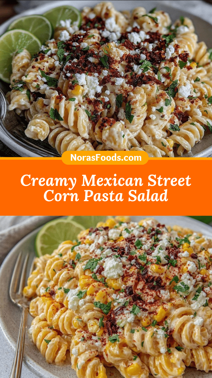 Mexican street corn pasta salad recipe