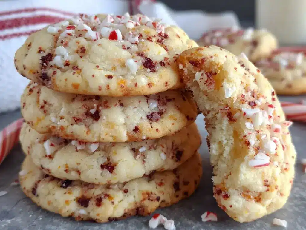 peppermint snickerdoodles - featured image