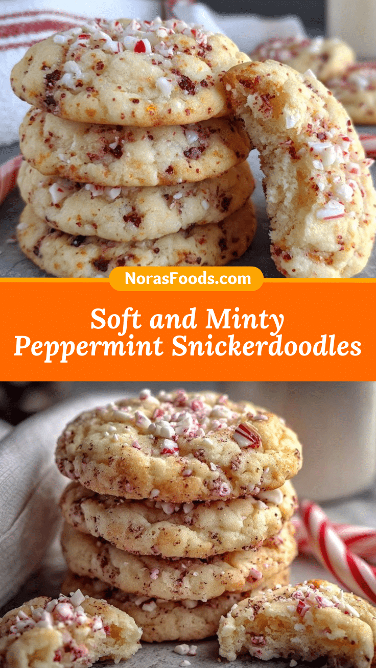 peppermint snickerdoodles recipe
