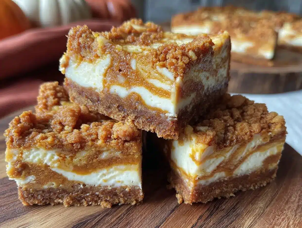 pumpkin cheesecake bars preparation steps