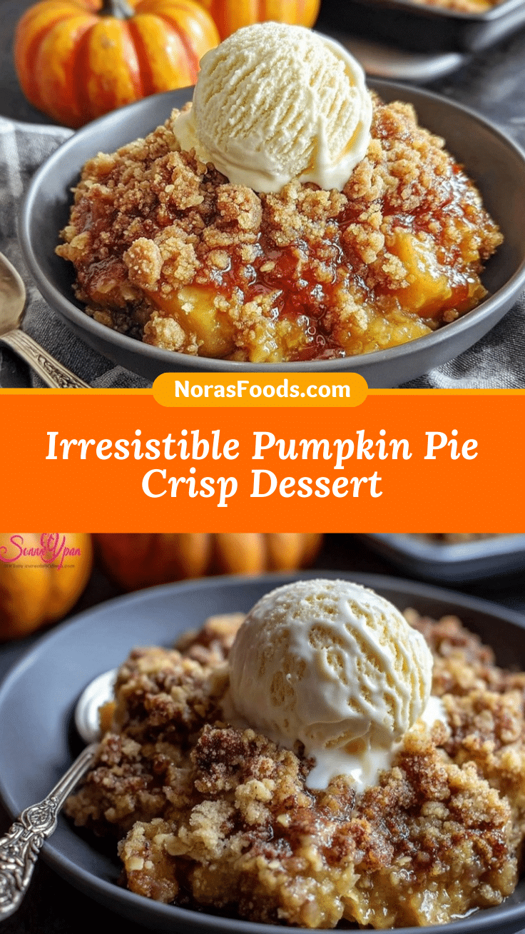 pumpkin pie crisp recipe